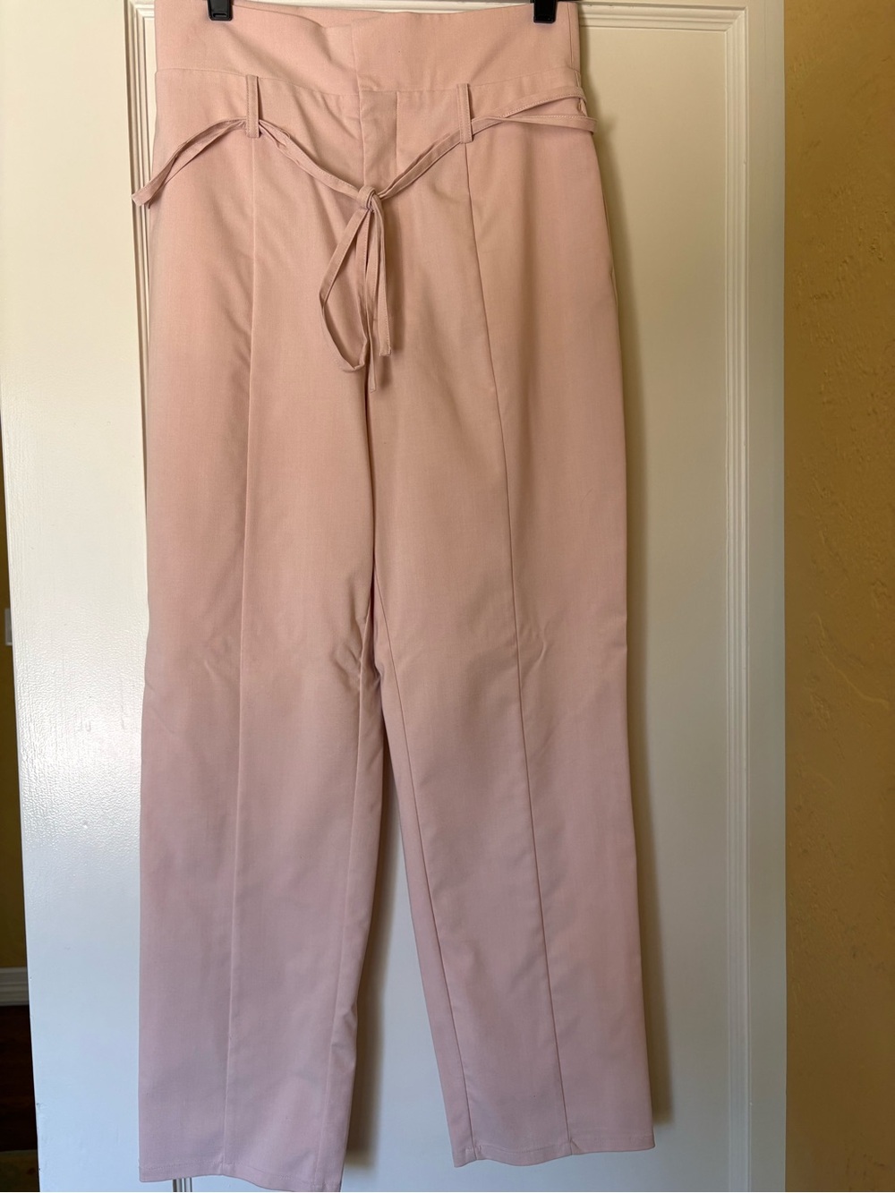 1.State Paperbag High Waist Tie Pants